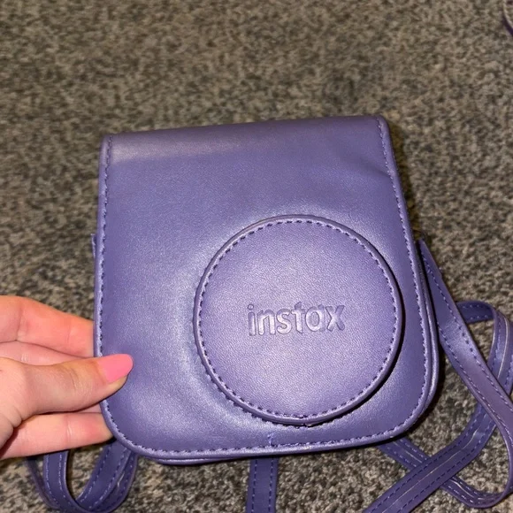 Instax Lavender camera holder purse - Picture 1 of 5